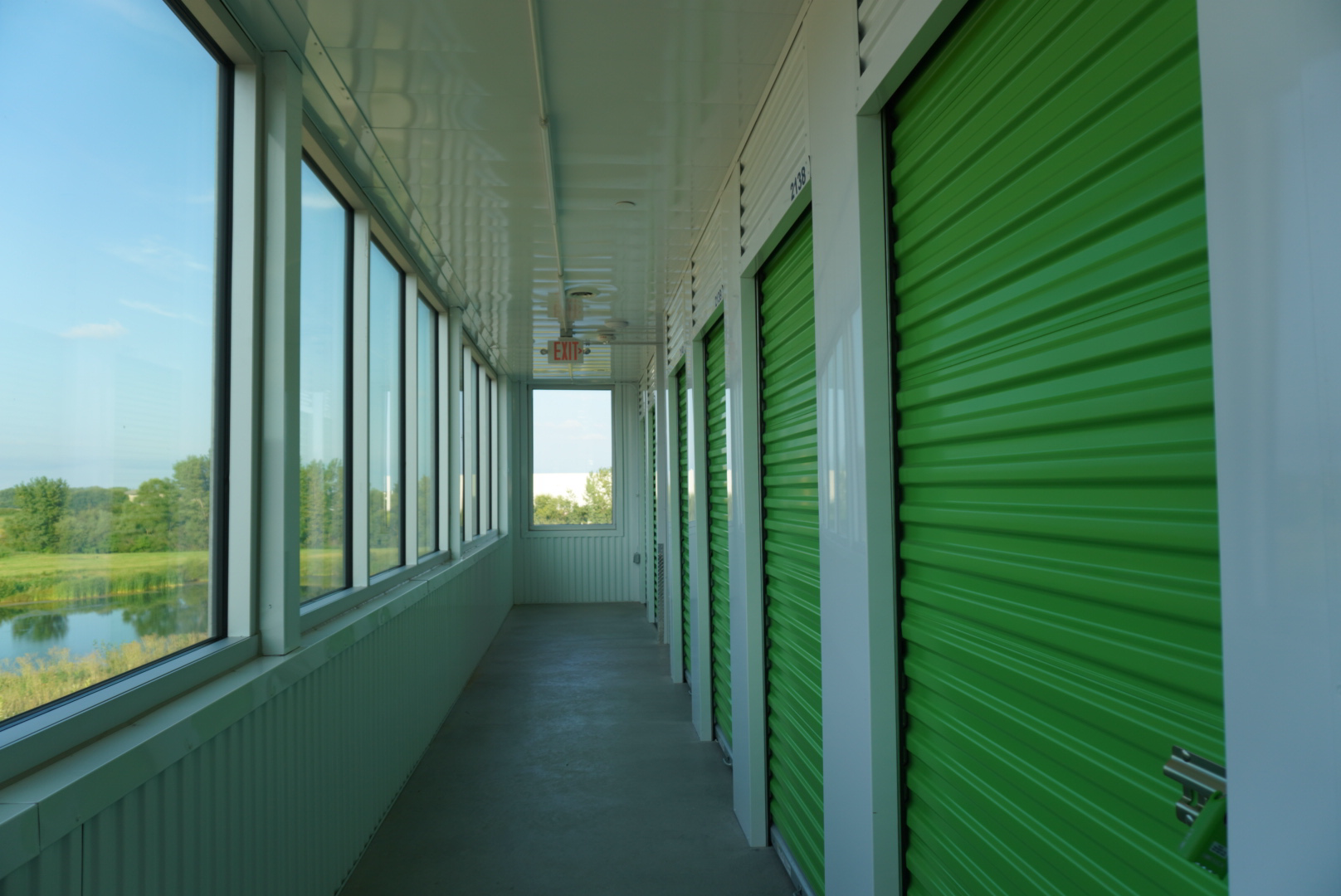 lake / green door photo interior